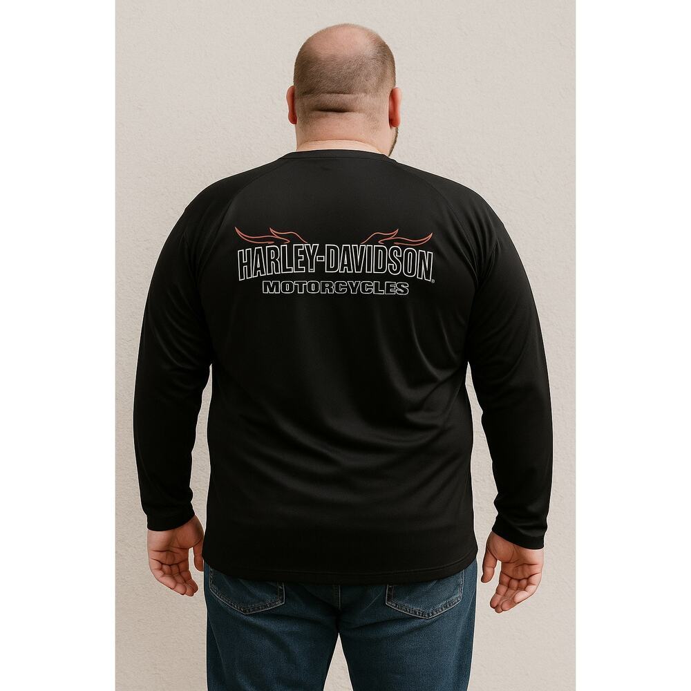 Harley-Davidson Long Sleeve Shirt Sz. 3XL - Picture 2 of 7